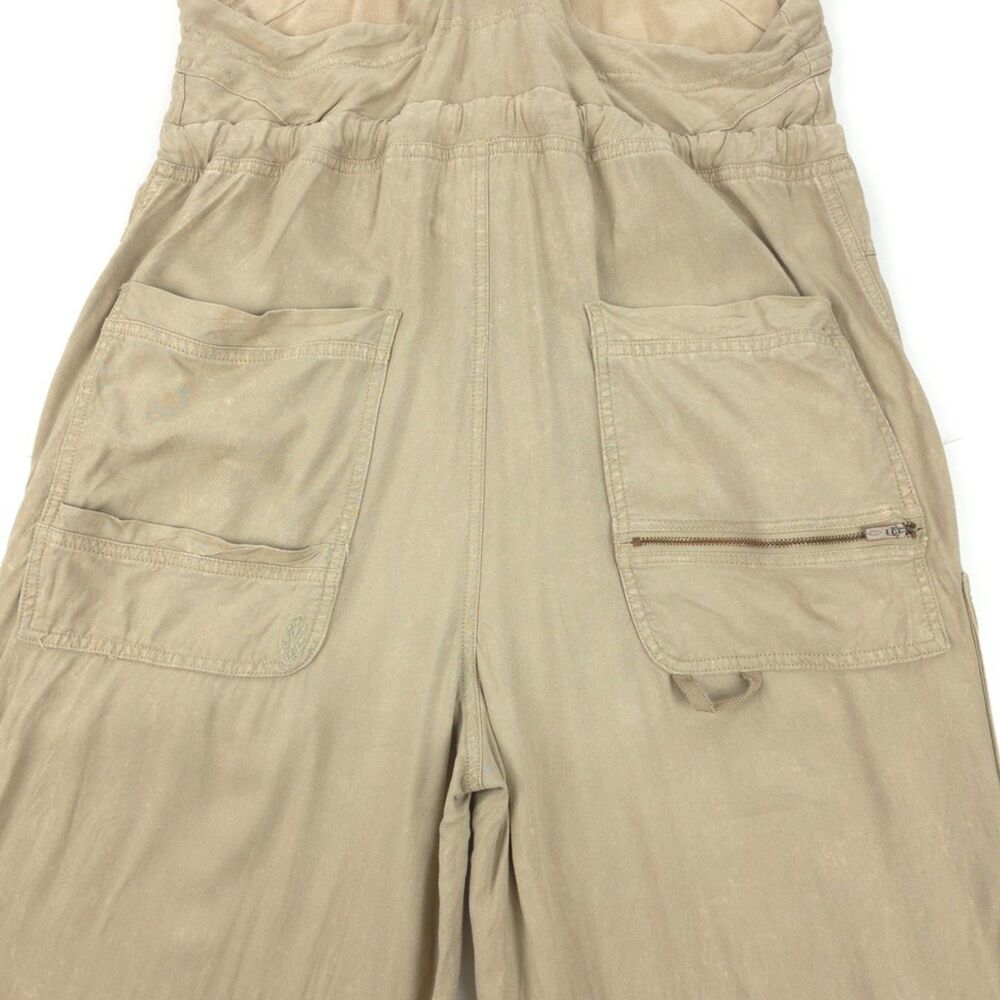 FREE PEOPLE Movement Southern Lights Jumpsuit DESERT SAGE Overalls Beachy Boho - Picture 11 of 14